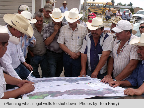 Planning what illegal wells to shut down / Tom Barry