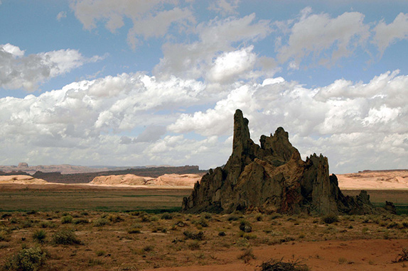 Landscape near Kayenta, Arizona