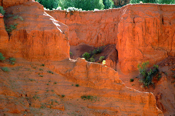 Sandstone formation in Tsegi Canyon