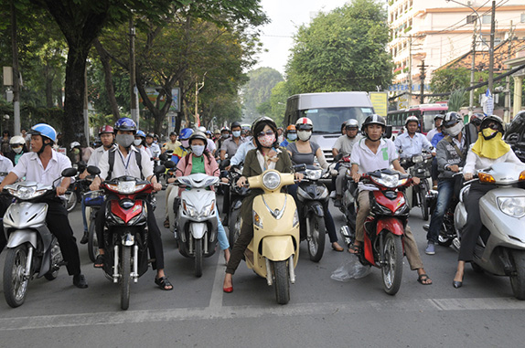 Ho Chi Minh City traffic